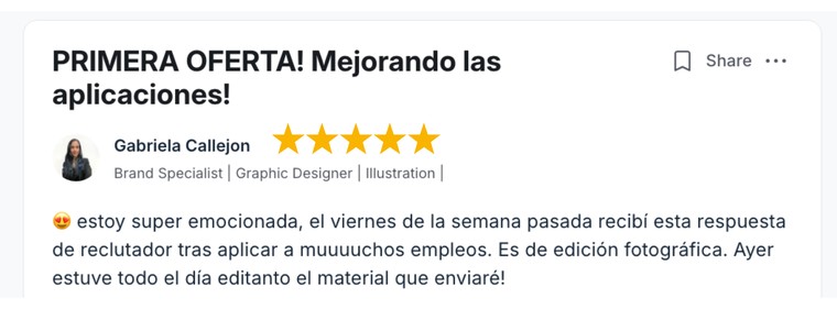 Testimonio de una alumna de Remote Ready